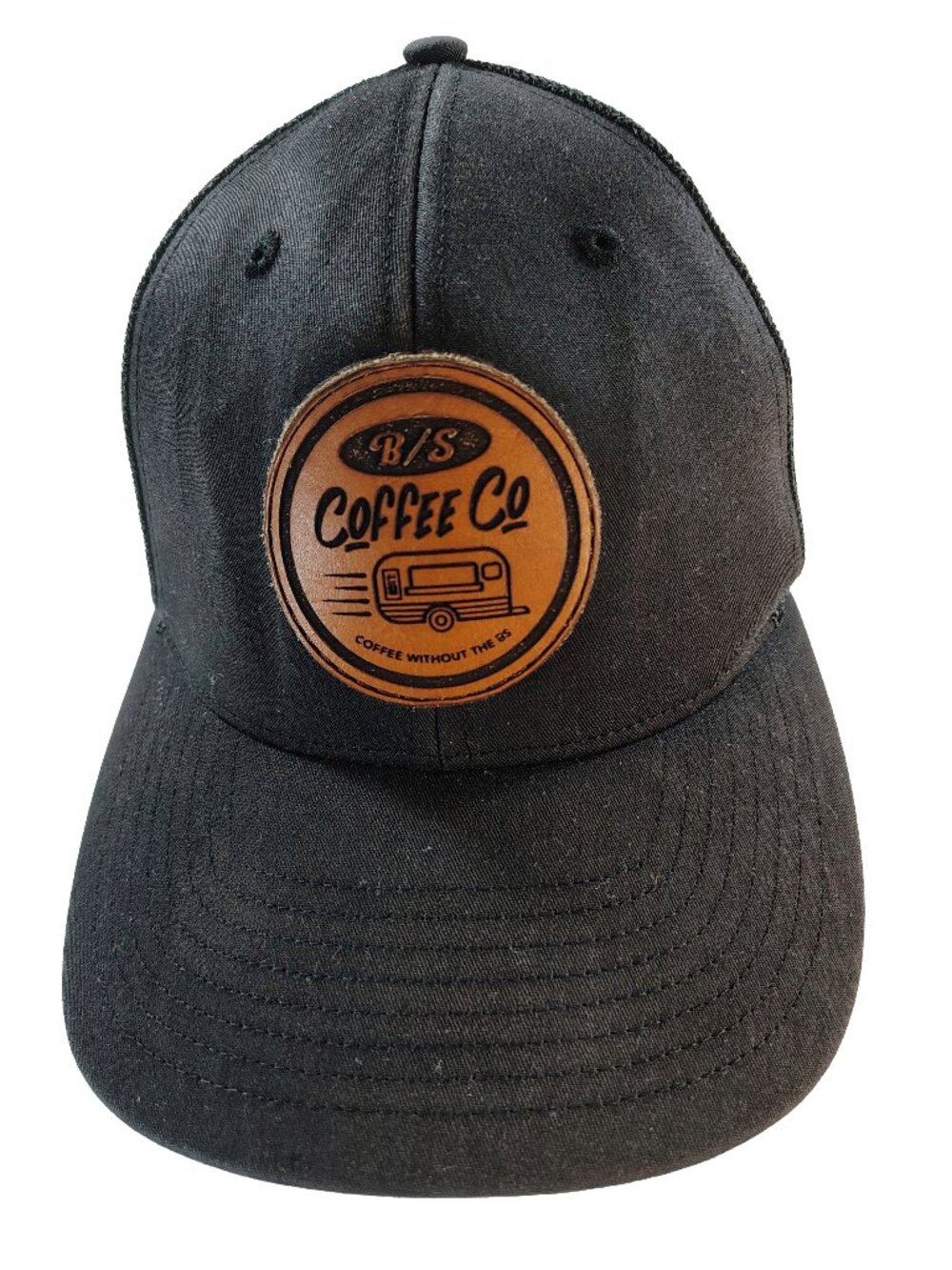 Men's Black BS (Bullshit) Coffee Co. Hat